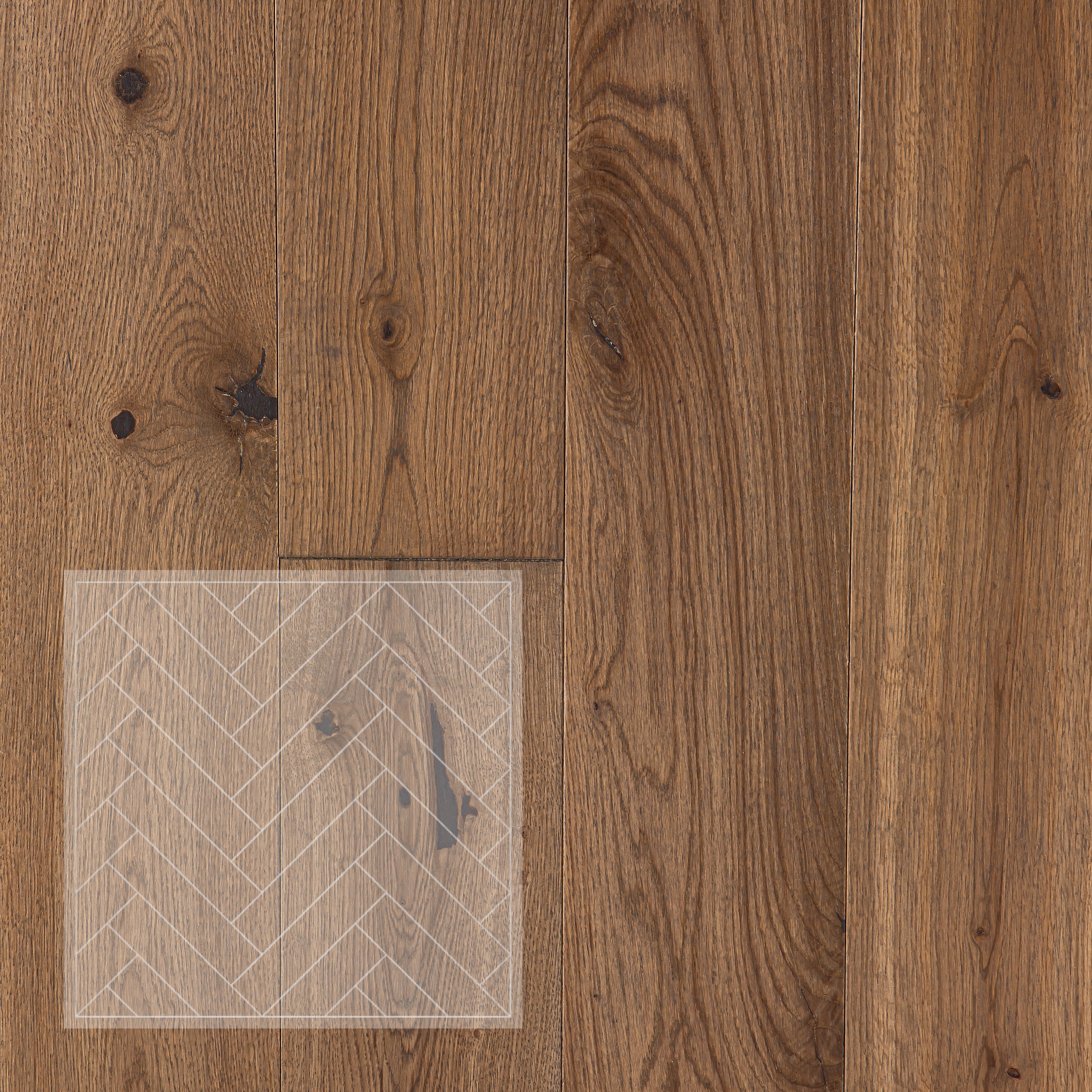 Инженерная доска Eparket Дуб Karelia рустик УФ лак венгерская елка 540×90×15